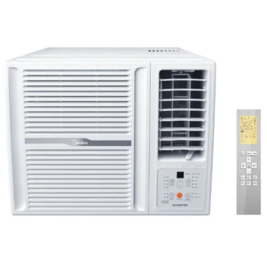 MIDEA 美的 MW-12HRF8F 匹半 變頻冷暖型窗口式冷氣機 (附遙控)