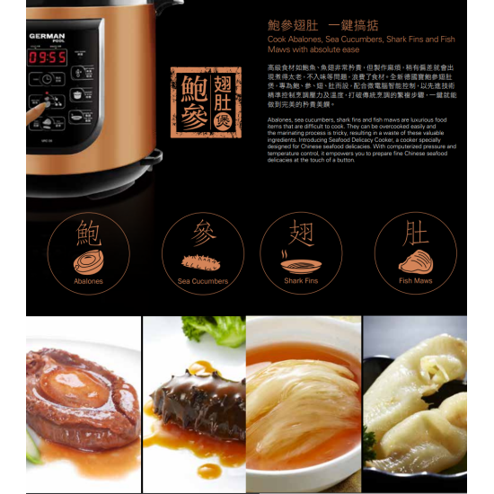 GERMANPOOL 德國寶 URC-36 電湯煲 GERMANPOOL 德國寶 URC-36 電湯煲