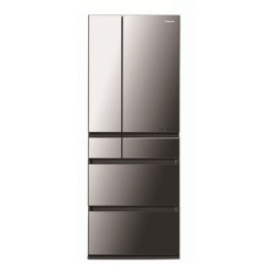PANASONIC  樂聲 NR-F603HX-X3 (黑鋼鏡) 六門雪櫃
