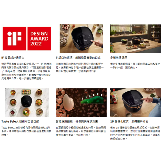 PHILIPS 飛利浦 HD4539/62 IH電飯煲 PHILIPS 飛利浦 HD4539/62 IH電飯煲