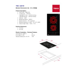 TEKA 德格 TBC32010 雙頭電陶爐