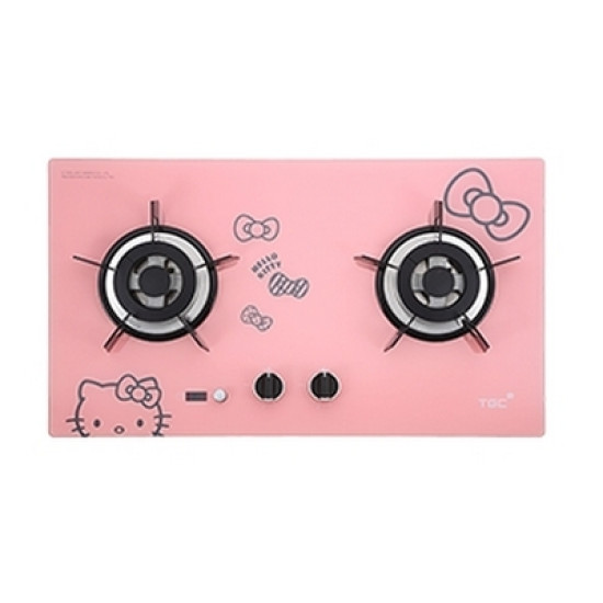 TGC 中華煤氣 TRTB62ST-G(Hello Kitty) 雙頭氣體煮食爐